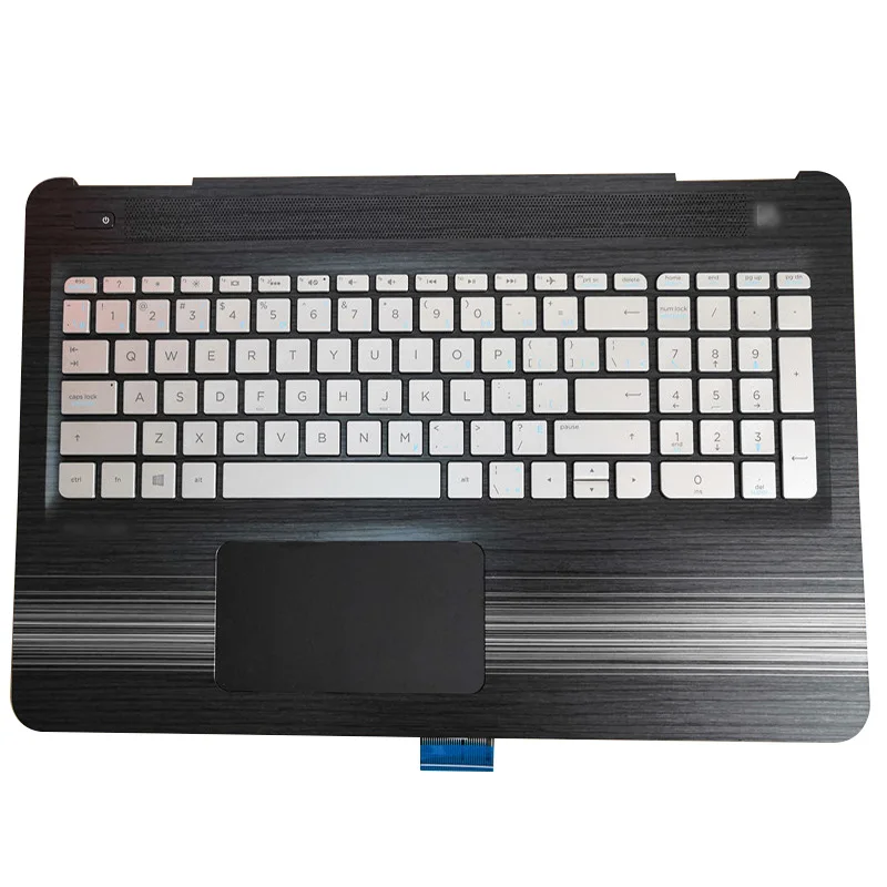 

95% NEW For HP Pavilion 15-BC 15-BO Series Laptop Palmrest Upper Case US Backlit Keyboard Touchpad 858971-001
