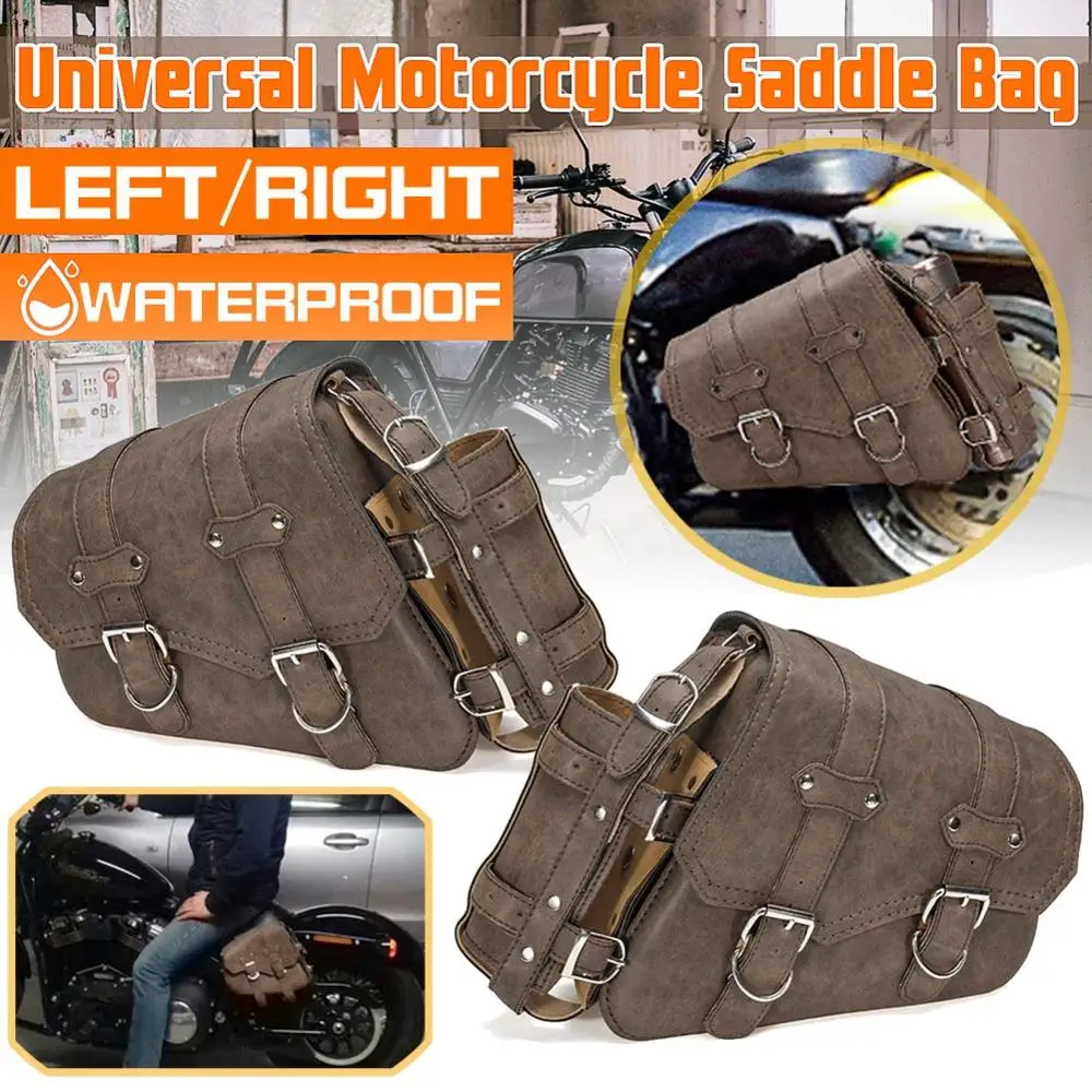 Мотоциклетный правый левый сиденье сумка чемодан + держатель для бутылки