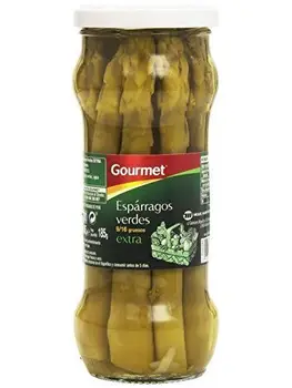 

Gourmet - Espárragos verdes - 9/16 gruesos extra - 190 g