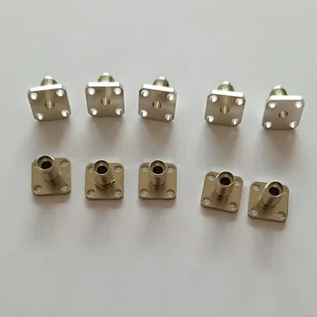 

1 pcs / 4 pcs SMA905 Seat Four-hole Flange SMA Flange Adapter Interface Optical Instrumentation Hole Provides Customization