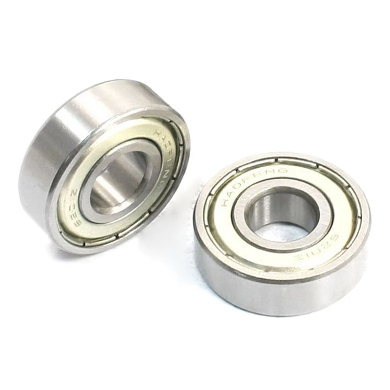 

12mm x32mm x 10mm Sealed Deep Groove Radial Ball Bearings 6201Z 10 Pcs