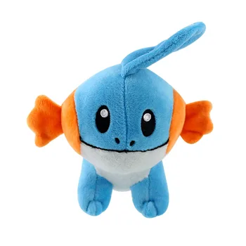 

Cute Anime Character Mudkip Figure Kids Toy Soft Plush Stuffed Doll Toy Birthday Gift 14CM 50G