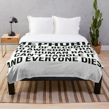 

Soft Blanket for Bed Sherpa Flannel Fleece Blanket Home Travel Sofa Soft Throw Blanket Sarc My Second Favorite Asm Sarcasm