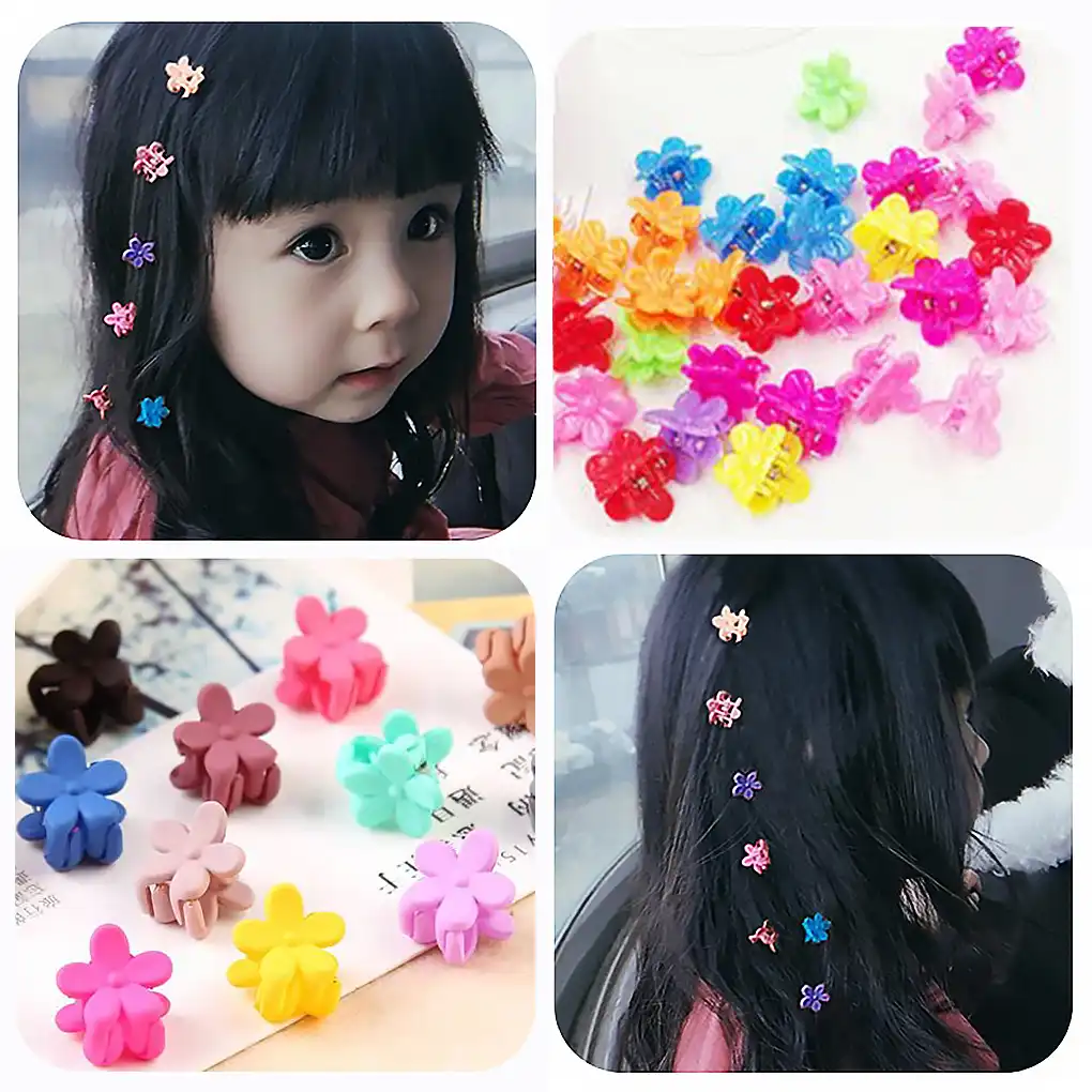 mini baby hair clips