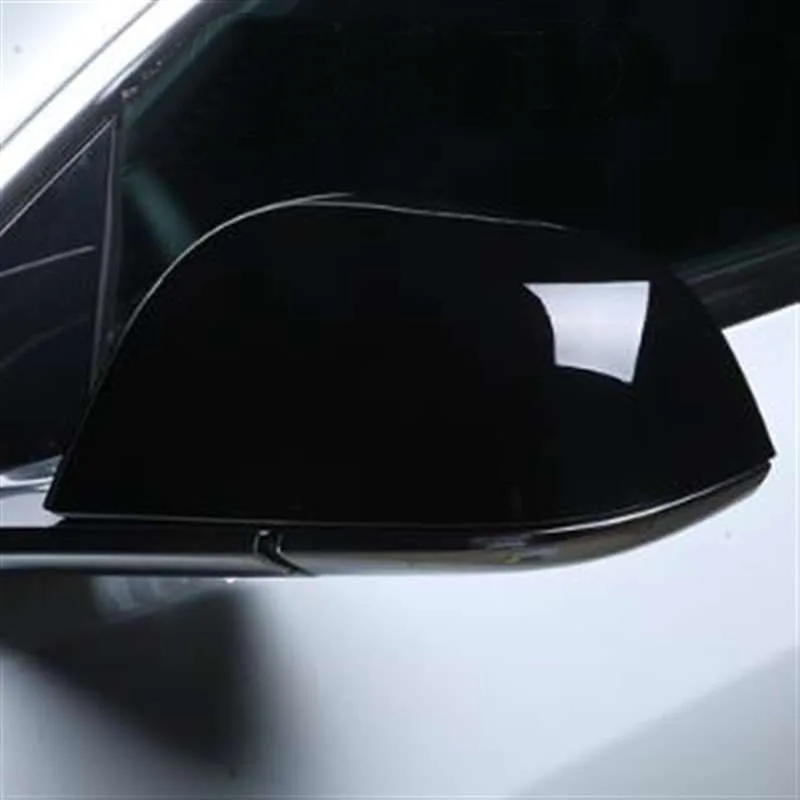 Черный лак для Tesla модель 3 Y боковое украшение зеркало заднего вида крышка