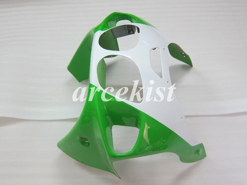 ABS Обтекатели комплект подходит для Kawasaki Ninja ZX7R ZX-7R 1996-2003 96 97 98 99 00 01 02 03 Обтекатели кузова на заказ белый зеленый
