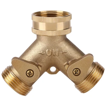 

Thread 3/4 Inch Garden Hose Pipe Divider Garden Tap Connection Watering Irrigation Flowerbeds Lawn Drip System