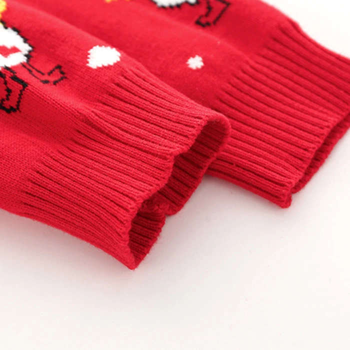 Детские свитера с оленем из мультфильма; зимняя одежда для мальчиков; рождественские вязаные свитера для девочек; Джемперы; Осенняя трикотажная верхняя одежда с длинными рукавами