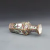 Antique Enamel Vase Porcelain Hexagonal Vase Collection of Ancient Porcelain Made in Qianlong Dynasty 3