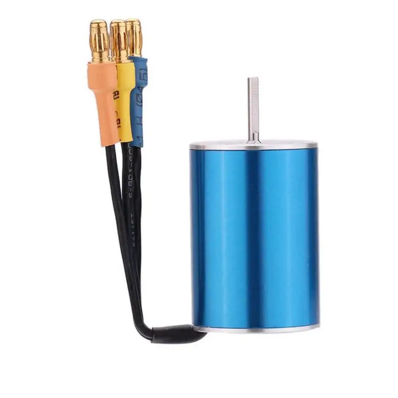 2435 4800KV 4P Sensorless Motor with 25A Brushless ESC for 1/16 1/18 Car Truck