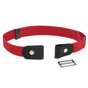 

Slim-fit stretch invisible belt