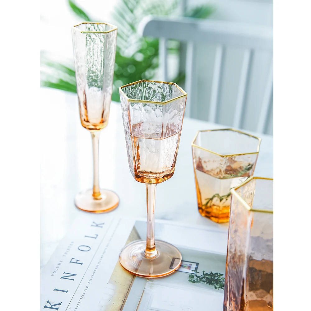 Modern Drinking Glass: Flute, Champagne Coupe, Wine & Water