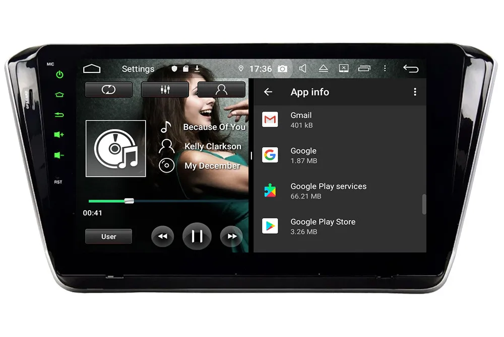 Klyde 10," ips 4G Android 9,0 Восьмиядерный 4 Гб ОЗУ 64 Гб ПЗУ DSP BT автомобильный DVD мультимедийный плеер стерео для Skoda Superb B8