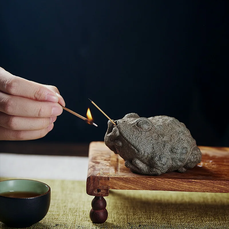 Toad Figurine Tea Pet Lucky Frog Wealth Animal Statue Home Decor Gift Incense Desk Ornament Tea Ware Natural Stone Fortune Toad Figurine Tea Pet Lucky Frog Wealth Animal Statue Home Decor Gift Incense Desk Ornament Tea Ware Natural Stone Fortune
