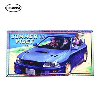 

HotMeiNi 13cm x 6.9cm LIMITED EDITION Grafixpressions Summer Vibes Slap Sticker Cartoon Car Bumper Decal Funny Car Stickers