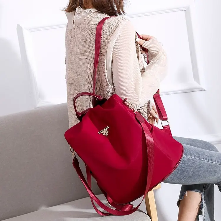 Стиль корейский стиль многоцелевой рюкзак женский рюкзак Водонепроницаемый Противоугонная Повседневная дорожная сумка