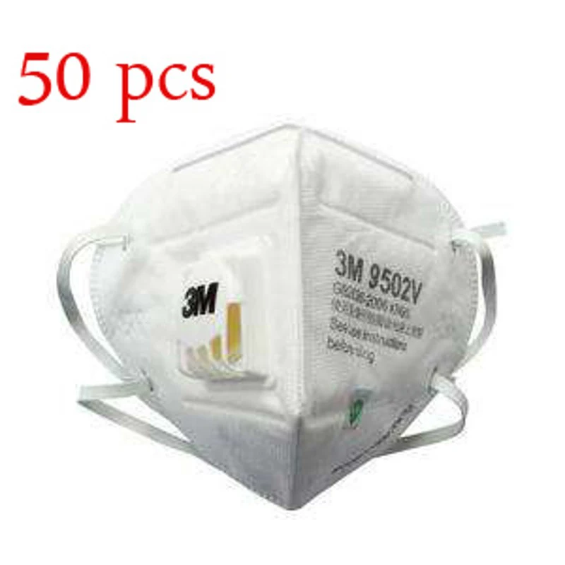 

Free DHL 3M Face Mask FFP3 N95 9502v Face Mask Mouth Mascherine PM2.5 Protective Mask Reusable masque Mondkapjes Mask