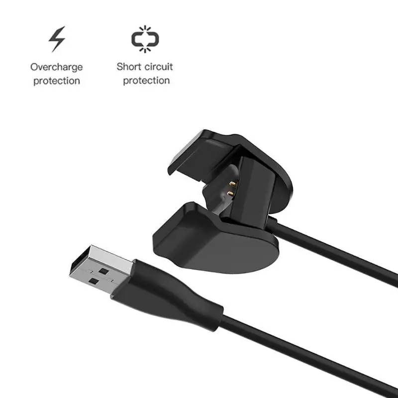 ALLOYSEED портативный провод USB адаптер питания зарядная док-станция зарядка клип часы зарядное устройство для путешественника для Xiaomi Mi группа 4