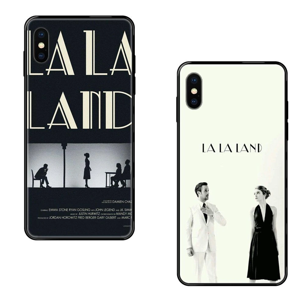 Для Samsung Galaxy A70 A71 A70E A5 A6 A7 A8 A10 A10S A20 A20S A20E A21S A30S A40 A50 фильм La Land новый черный мягкий