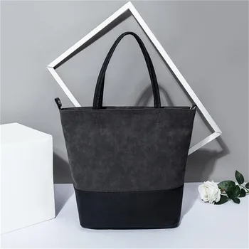 

Drop shipping Coloured PU Stripe Single Shoulder Bag Recreational Trend Large Capacity Handbag