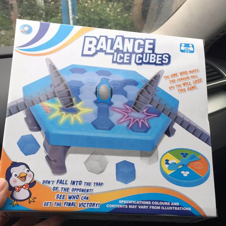 

Large Size Penguin qiao bing Happy Penguin Ice-Breaking Game Children'S Educational Tabletop Game Creative CHILDREN'S Toy