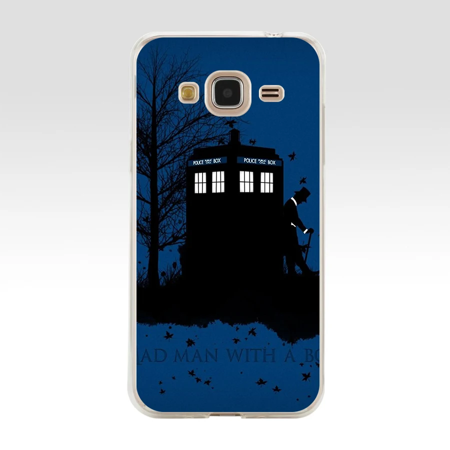249FG Tardis Box Doctor Who Мягкий Силиконовый ТПУ чехол для телефона Samsung j3 j5 j7 2016 2017 j330 j2 j6 Plus