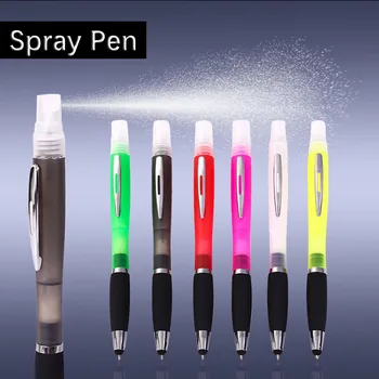 

1PC 3ML Alcohol Spray Pen Capacitive Ballpoint Pen Multifunction Perfume Spray Gel Pens Portable Sprayer Gifts