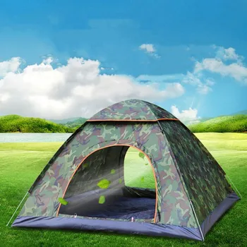 

Tents Outdoor Camping Portable Waterproof Hiking Tent Anti-UV 2/4 People Folding Pop Up Automatic Open Sun Shade Ultralight Tent