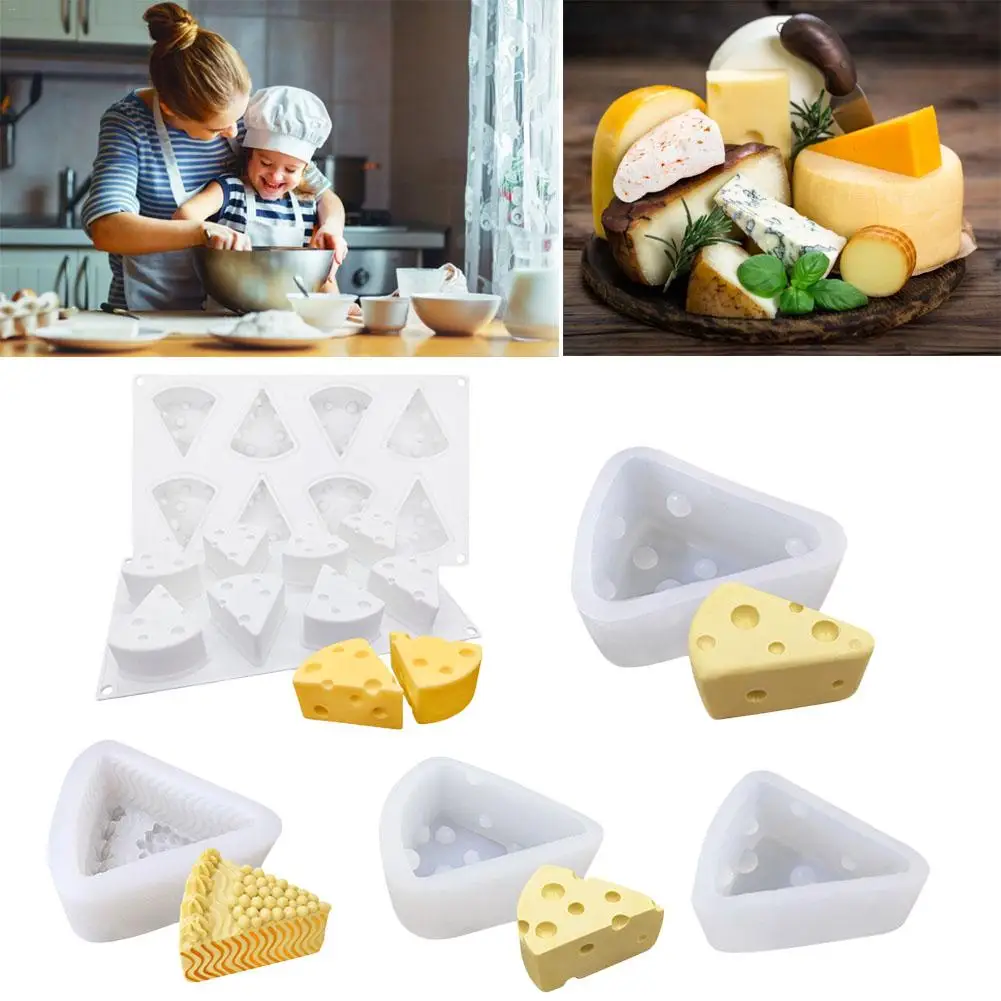 3D Сырная форма DIY силиконовая модель инструменты для украшения тортов из мастики силиконовая форма Полимерная глина-Смола Конфеты Fimo Super Sculpey