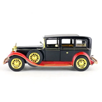 

1:32 Diecast Metal Car Model Toys Vintage Rolls Royce Classic Replica Pull Back with Sound Light