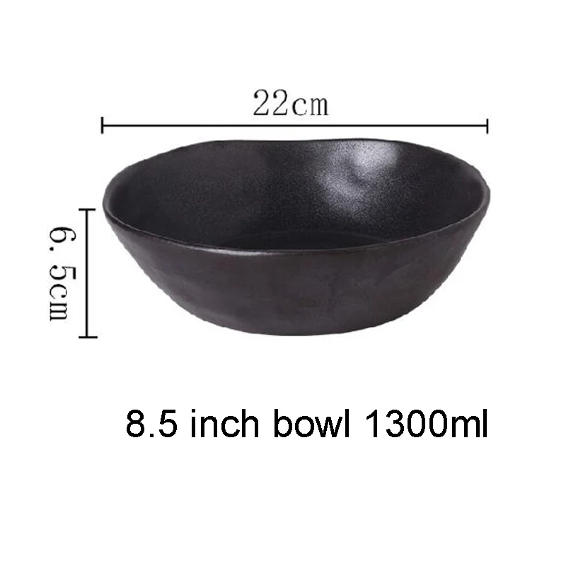 8.5 Inch Bowl Black