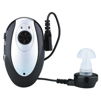 

Hearing Aid Rechargeable Portable In Ear Tone Sound Amplifier for Elderly Deaf Pocket Hearing Aids Adjustable Ear Care Device