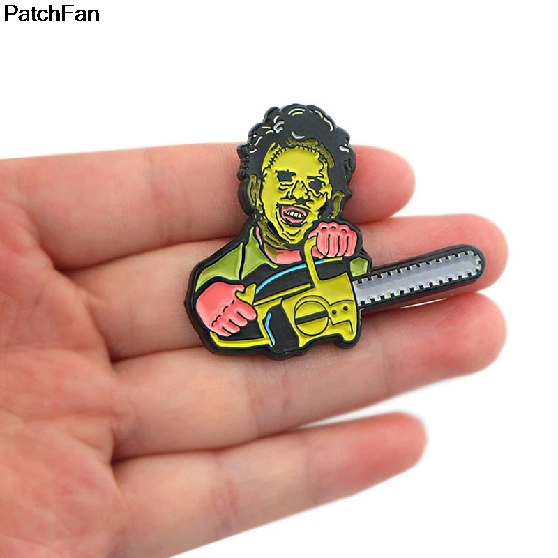 Patchfan Trick 'R Treat панк цинковые булавки para рюкзак одежда медаль для сумки нашивка на рубашку броши для мужчин и женщин A2409