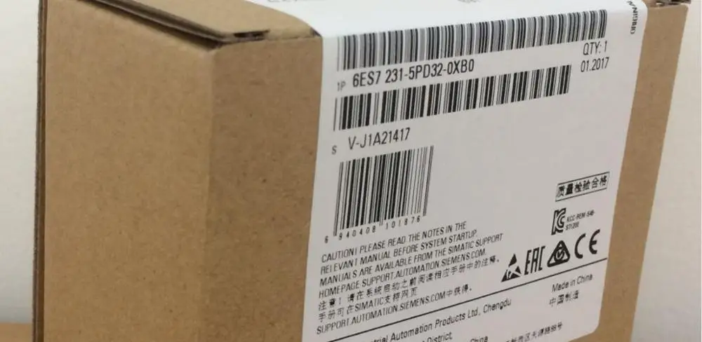 PLC S7-1200 4-point RTD input 6ES7231-5PD32-0XB0 PLC S7-1200 4-point RTD input 6ES7231-5PD32-0XB0