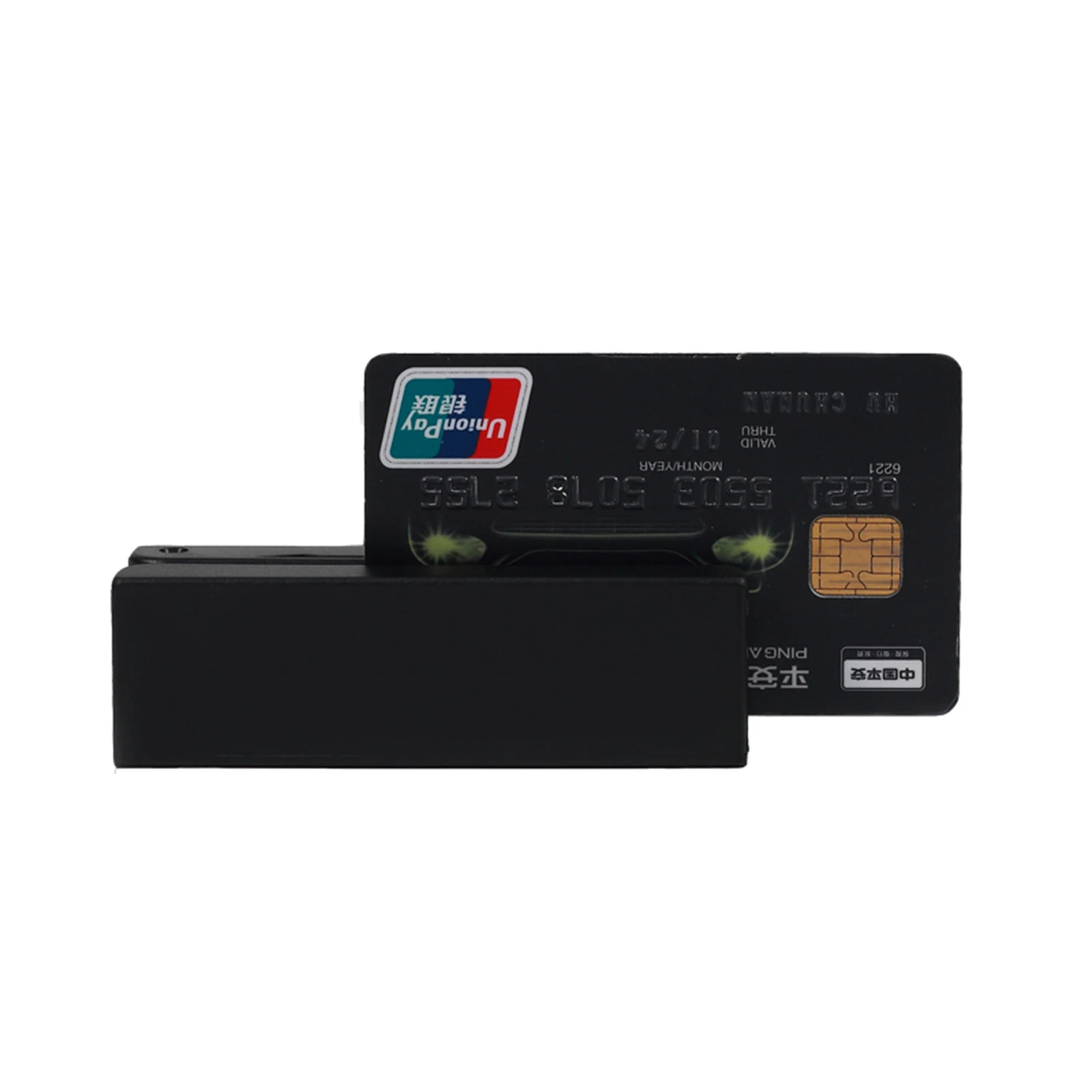 

MSR & IC Chip Card Combo Mini Chip Card Reader Magnetic Strip Encoder HCC100