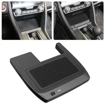 

Car Qi Wireless Charger Mobile Phone Charging Pad for Honda Civic 2016- 2019