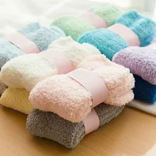 Удобные кашемировые носки для мужчин и женщин, унисекс, зимние теплые сапоги, домашние носки для сна, пушистые теплые женские и мужские носки