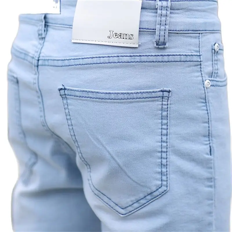 Celana Denim Pria Mode Remaja Celana 