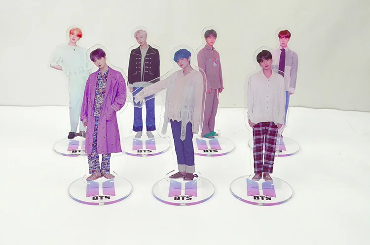 

Korean Star Kim Nam Jun Jin J-HOPE Min Yun Ki Jimin Kim Tae Hyung Jung Kook acrylic stand model action figure toy gift