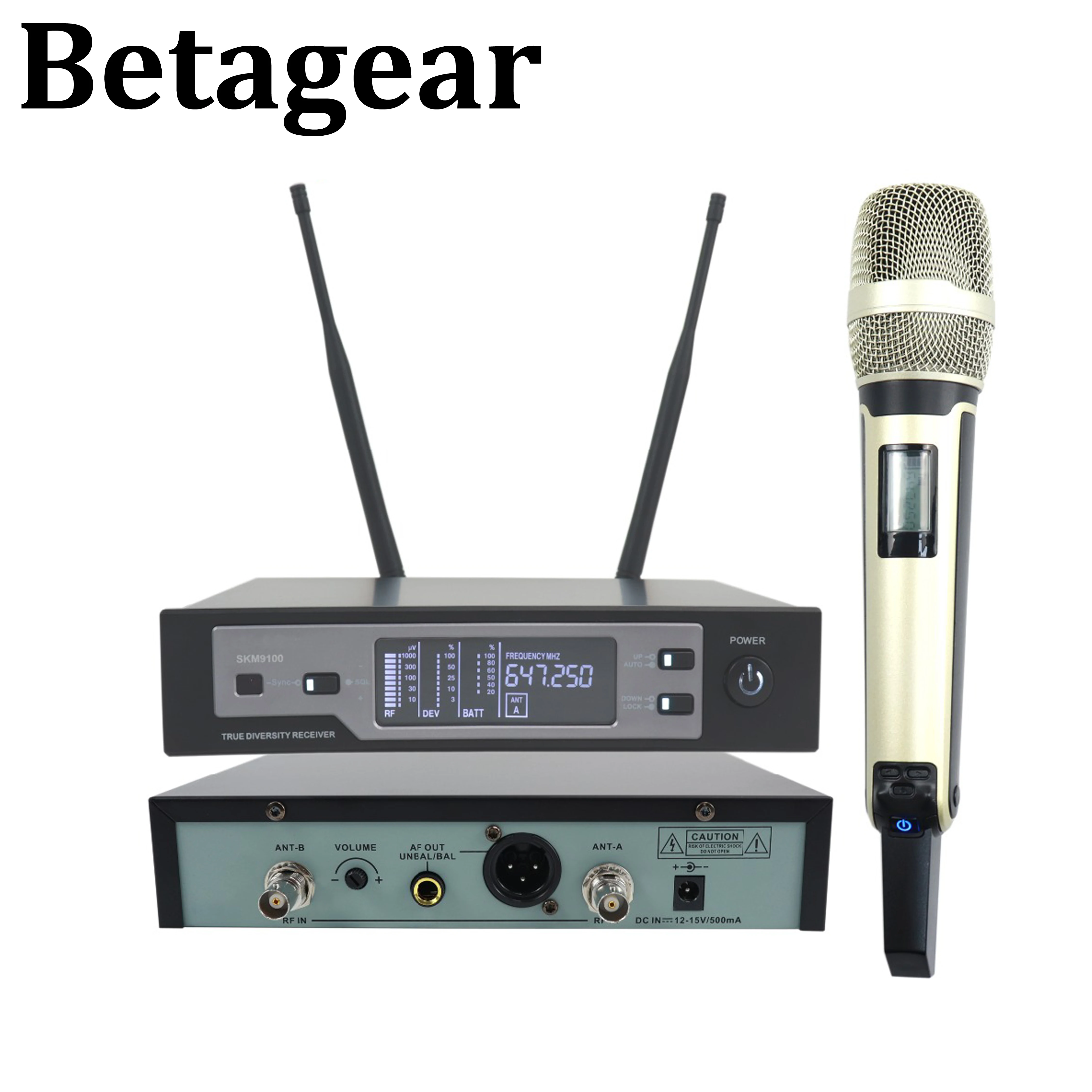 Betagear skm9100 Беспроводная система линейного массива микрофон одноканальная Ручной