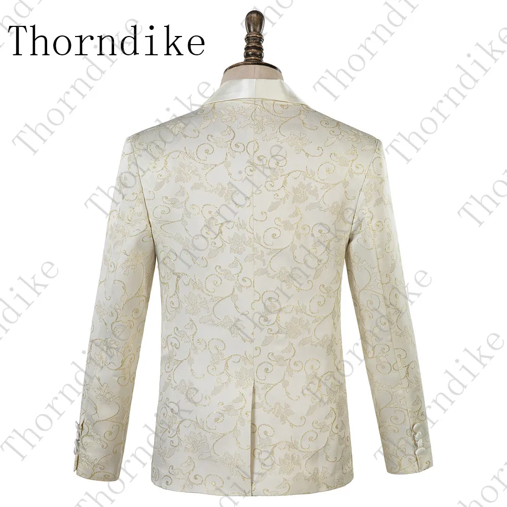 Thorndike жаккардовый костюм мужской пиджак тонкий дизайн мужской пиджак Классический повседневный мужской блейзер высокого качества костюм пальто