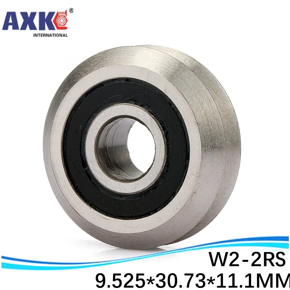Высокое качество RM2 2RS / W2X 9 525*30 73*11 мм v wheeles W Groove Герметичный шарикоподшипник W2ZZ RM2ZZ