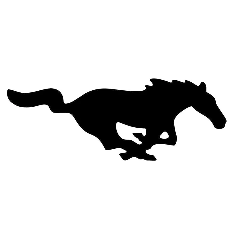 Автомобильная наклейка SZWL Wild Mustang Horse креативная Водонепроницаемая виниловая
