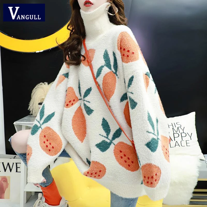 Letters Printed Round Neck Sweatershirt Women's