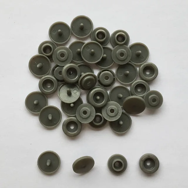 150set grey 37 кнопки крепления плоскогубцы KAM кнопка+ 150 Набор T5 смешанные пластиковые кнопки смолы 12 мм Нажмите Стад Ткань Кнопка нажмите машинное шитье инструменты - Цвет: 150set grey
