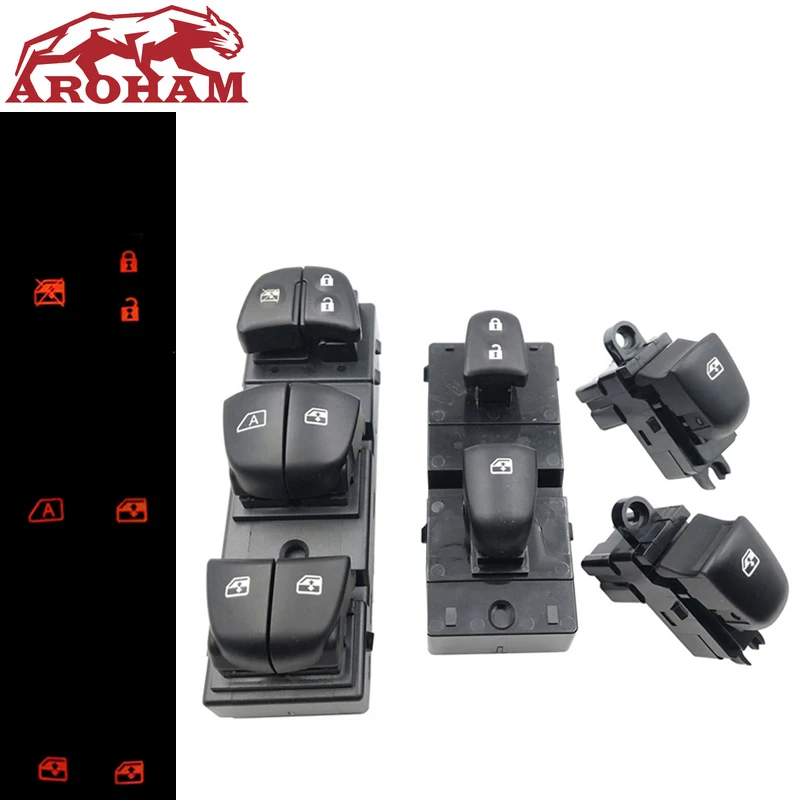 7 светодиодных оранжевых ламп с автоматическим выключателем питания