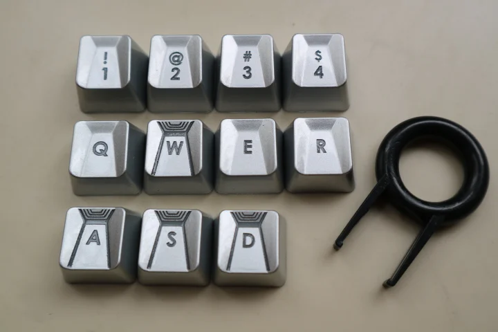 11pcs/set ABS Concave-convex Translucent Keycaps for Logitech G910 G810 G413 G Pro G512 Mechanical Keyboard | Компьютеры и офис