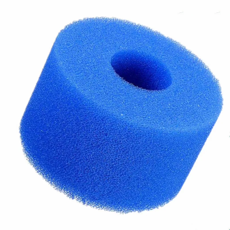 Swimming Pool Filter Foam Reusable Sponge Cartridge Suitable Bubble Jetted Pure SPA For Intex S1 Type Filter Pool Accessories
