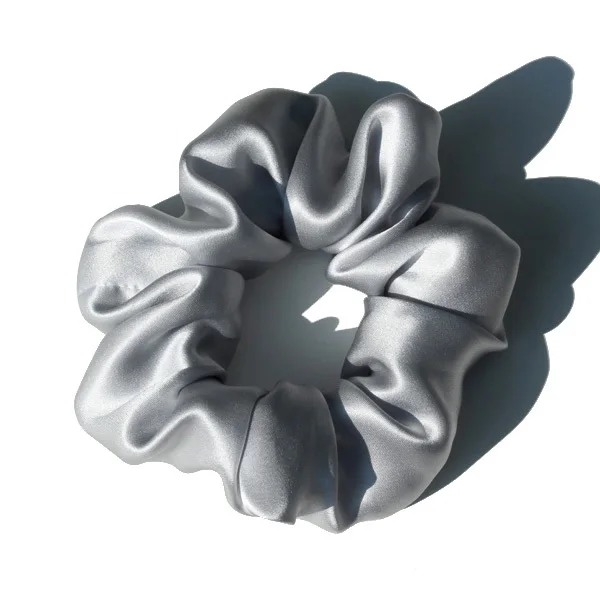 Luxurious 100% Pure Mulberry Silk Large Hair Scrunchies
