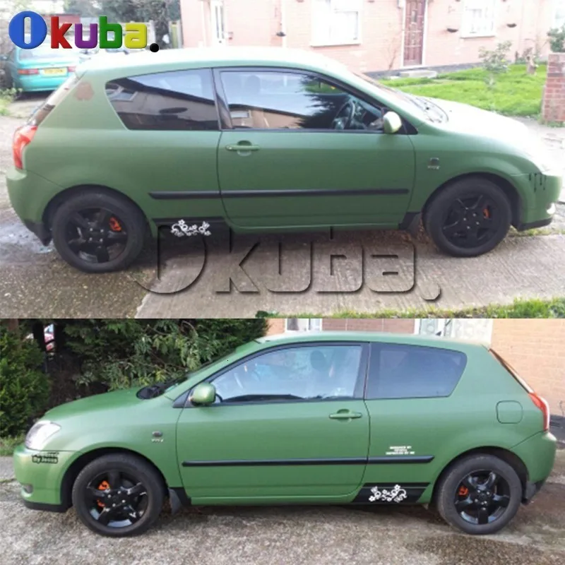 Matte-Car-Wrap-Vinyl-Matte-Green-Vinyl-Wrap-Army-Green-Matt-Film-10